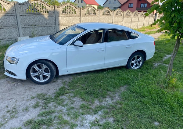 Audi A5 cena 65500 przebieg: 235000, rok produkcji 2014 z Nieszawa małe 277